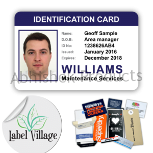 288 bhishek A4 Ap Sticker 130 Mic Id Card High Glossy Waterproof Non Tearable 500 Sheets For Inkjet