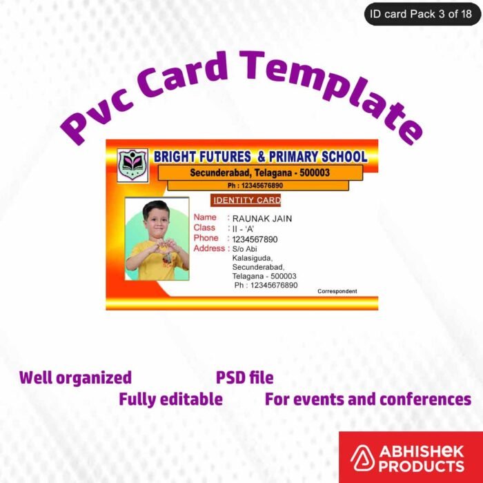 PSD design for designing business cards, fully customizable and professional