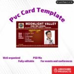PSD design for designing professional business cards, fully customizable