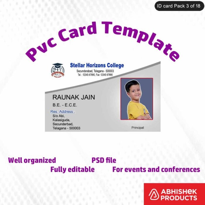 Custom printed PVC cards with high-quality finish, suitable for various uses