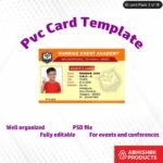PSD design for designing professional business cards, fully customizable