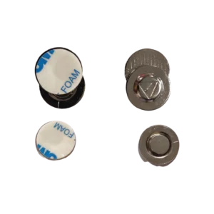 326 ROUND MAGNET 20MM Neodymium Adhesive Backing SETS FOR NAME PLATES AND BADGES