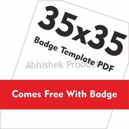 35x35 badge template file