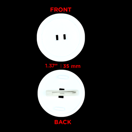 35x35 mm Round Badge Sticker Type 03