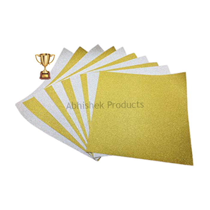399 2 TROPHY COMBO PACK TRANSPARENT SHEET GOLD SILVER STICKER SHEET