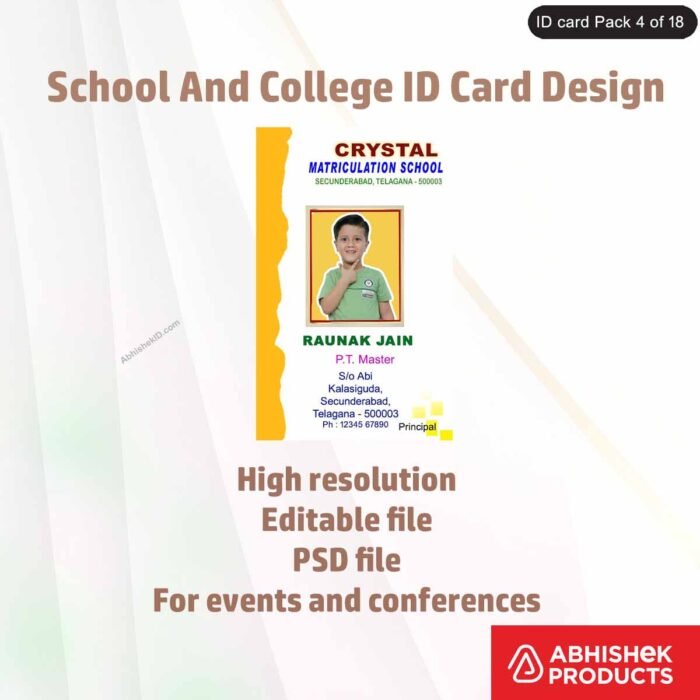 High-quality PVC business cards, fully customizable and professional