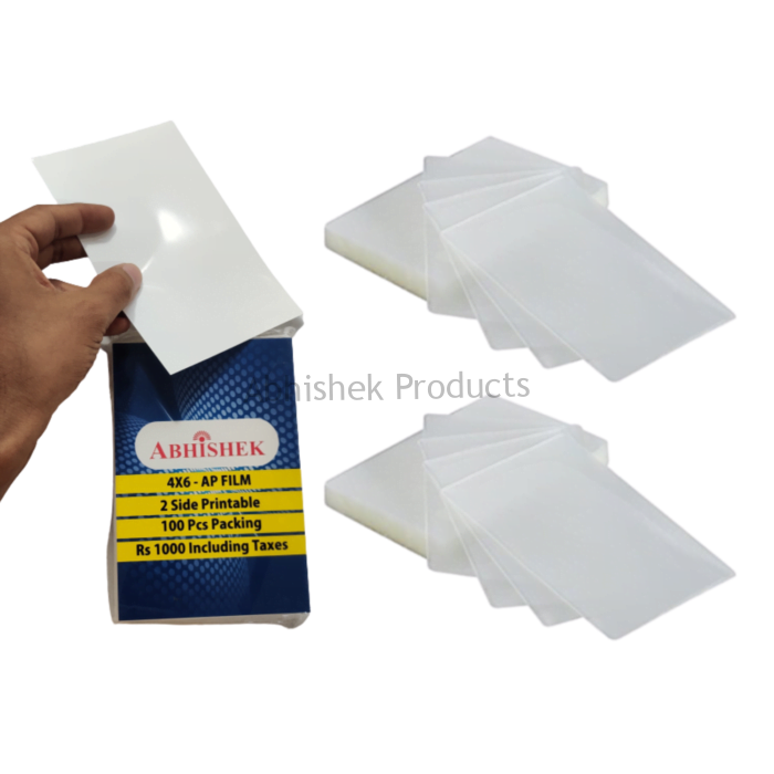 435 4x6 AP FILM 100 Sheets 200 PCS 65X95 250 MIC LAMINATION POUCH FOR ID CARDS