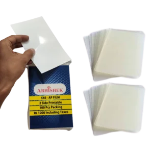 436 4x6 AP FILM 100 Sheets 200 PCS 65X95 250 MIC LAMINATION POUCH FOR ID CARDS