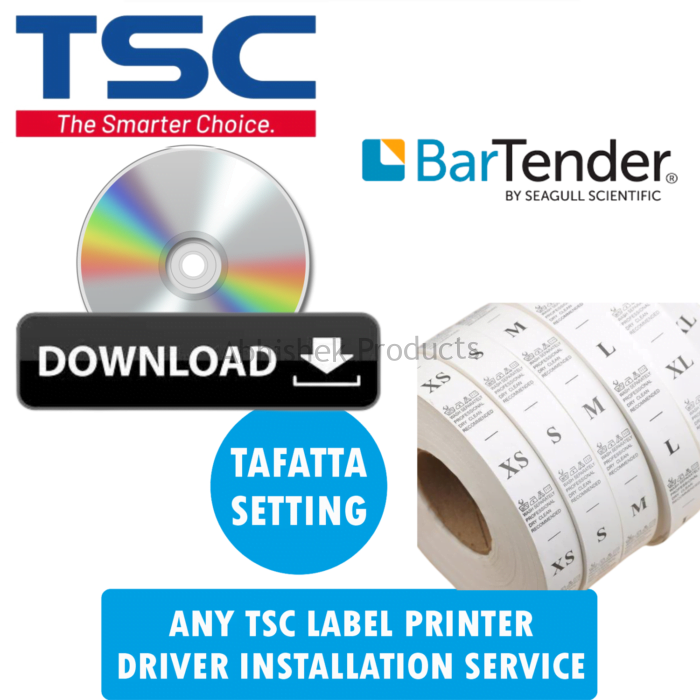 485 TSC label printer driver installation service