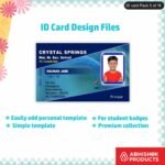 Online tool for creating custom ID badges, suitable for businesses and personal use