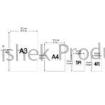 A3 180 MIC ID CARD AP FILM HIGH GLOSSY - FOR INKJET