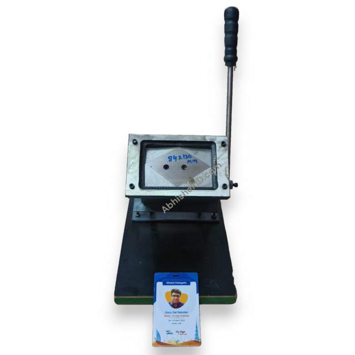84x130mm Expo Id Card Cutter 250 Mic Capacity For PVC ID Cards (13)