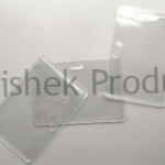 A1 CARD CASE PVC Transparent ID CARD POUCH HORIZONTAL 03