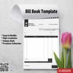 Structured layout for bill book design For Furniture