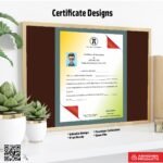 Certificate template for awards For Advocate