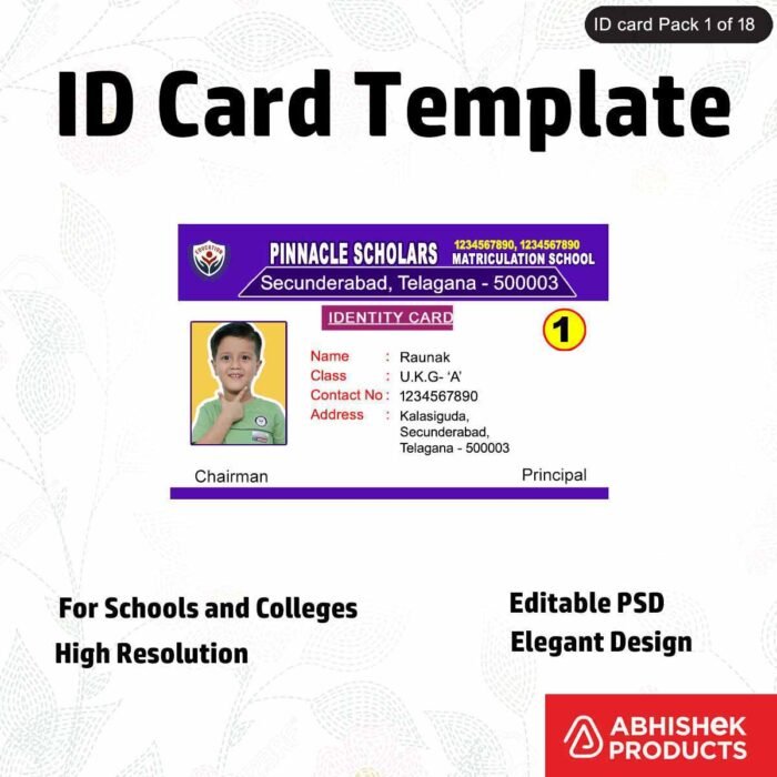 Professional service for printing ID cards, high-quality and customizable