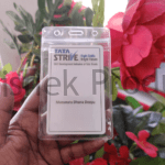 B001 – Clear Waterproof Zip Lock ID Card Holders Badge for School Office Vertical 02