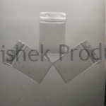 B001 – Clear Waterproof Zip Lock ID Card Holders Badge for School Office Vertical 03