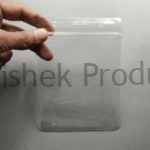 B003 – Clear Waterproof Zip Lock ID Card Holders Badge for School Office Vertical 02