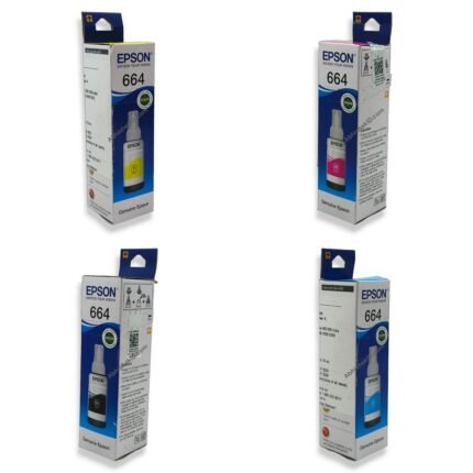 Epson Original 664 Ink Bottles for EcoTank Printers L130, L1300, L220, L550, L355, L110, L210, L300, L360, L350, L380, L100, L200, L565, L555