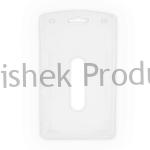 H133 Crystal Elite 54X86MM Vertical PVC Transparent ID CARD HOLDER 01