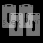 H133 Crystal Elite 54X86MM Vertical PVC Transparent ID CARD HOLDER 03