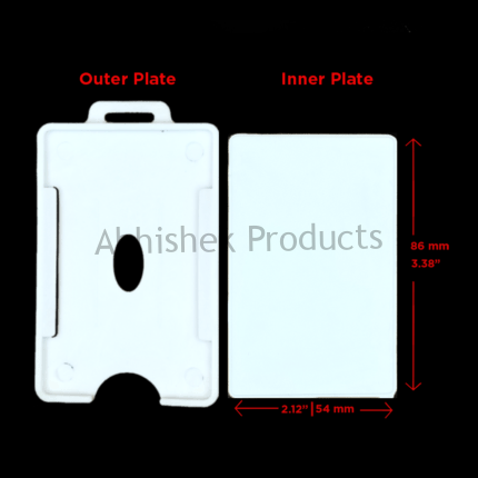 H43 44 54X86 Executive Pasting ID Card Holder 01