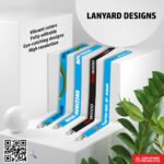 Corporate ID card lanyard design