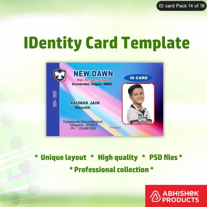 Mega Pack All ID Card Design 950+ Designs 950+ PSD Photoshop File (76)