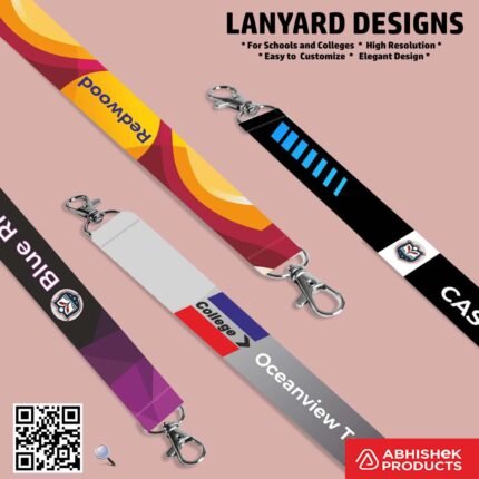 Modern elegance ID card lanyard design