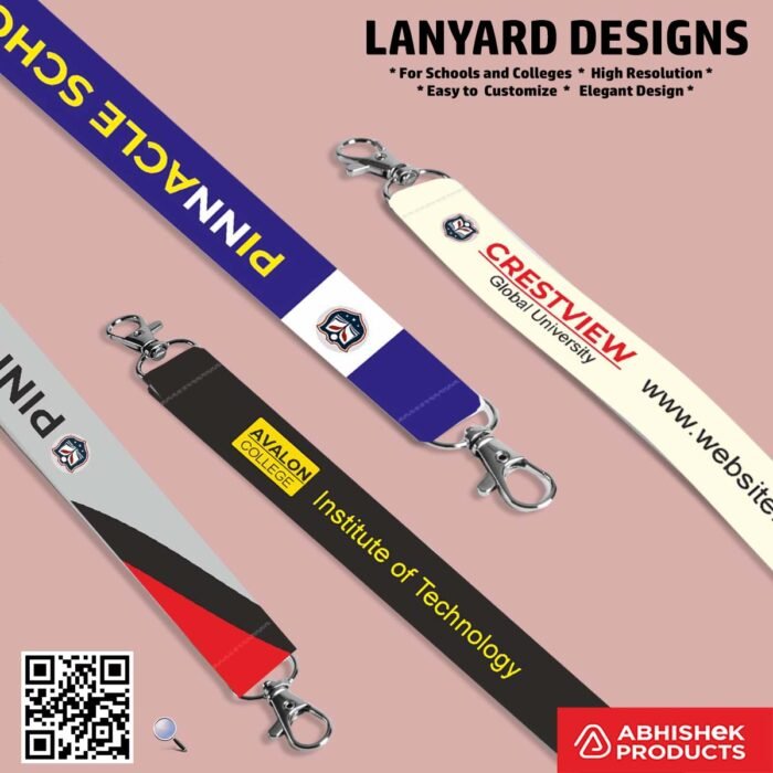 Trendy ID card lanyard design