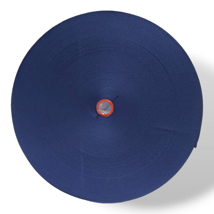 Navy Blue 16mm Colour Satin Roll For ID Card Lanyard Tags Screen Printable (1)