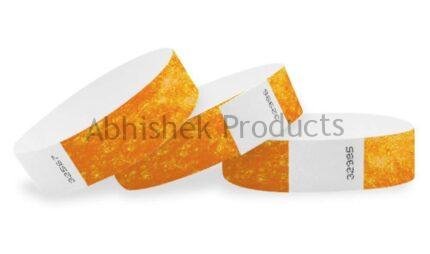 Paper Wristband Orange 01