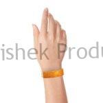Paper Wristband Orange 03