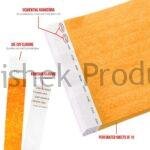 Paper Wristband Orange 04
