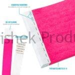 Paper Wristband Pink 02