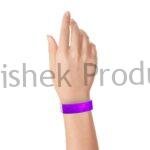 Paper Wristband Purple 03