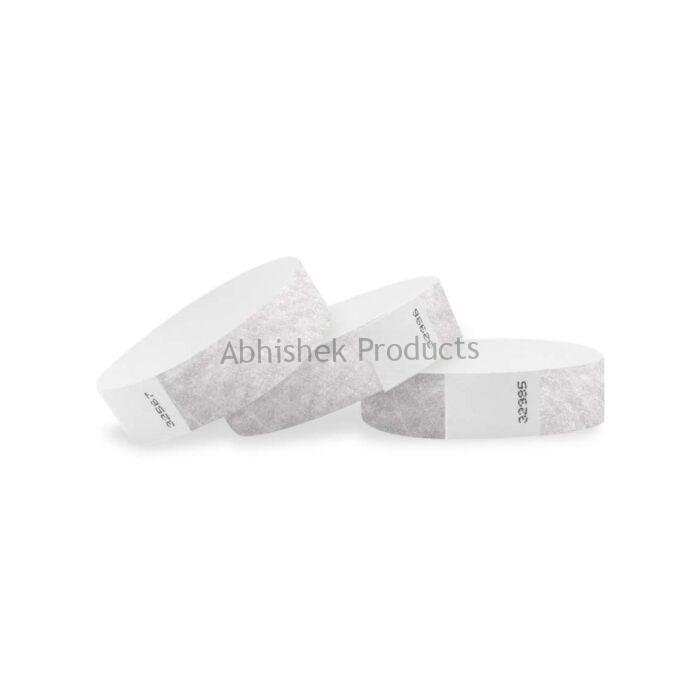 Paper Wristband Silver 01