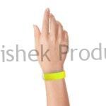 Paper Wristband Yellow 03