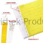 Paper Wristband Yellow 04