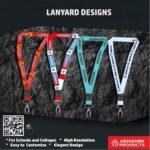 Casual ID card lanyard design