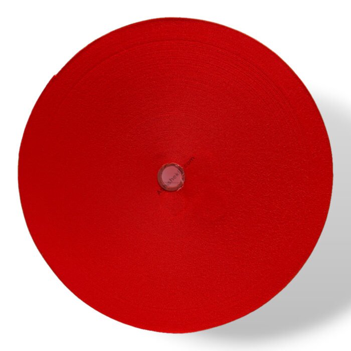 Red 16mm Colour Satin Roll For ID Card Lanyard Tags Screen Printable