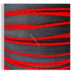 RedBlue Dual Colour Flat ID Card Lanyard Roll For ID Cards Tags, Double Colour Tag Roll (4)