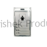 SILVER METAL ID CARD HOLDER Aluminium ID CARD BADGE TAG HOLDER 2 removebg