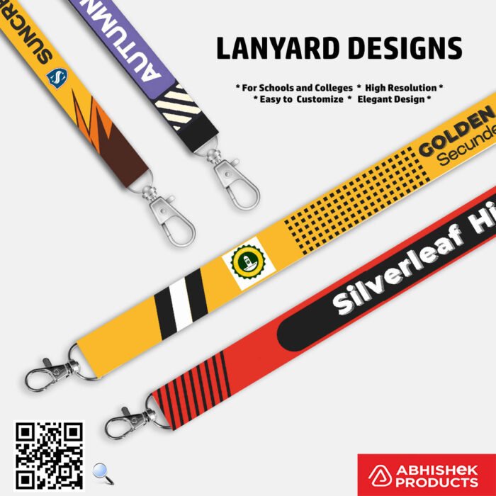 School Lanyard Designs 24 CorelDRAW Templates Design Files – CDR v11 Templ (5)