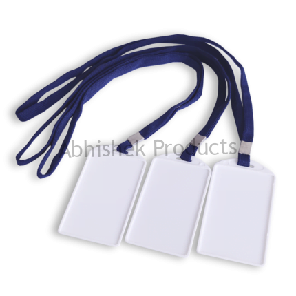 T1 H1 Single Side Pasting Id Card Holder With Blue Sleeve Tag Attached 03 1