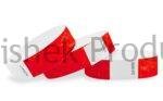 Tyvek Paper Wristband Red 03