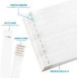 Tyvek Paper Wristband White 02