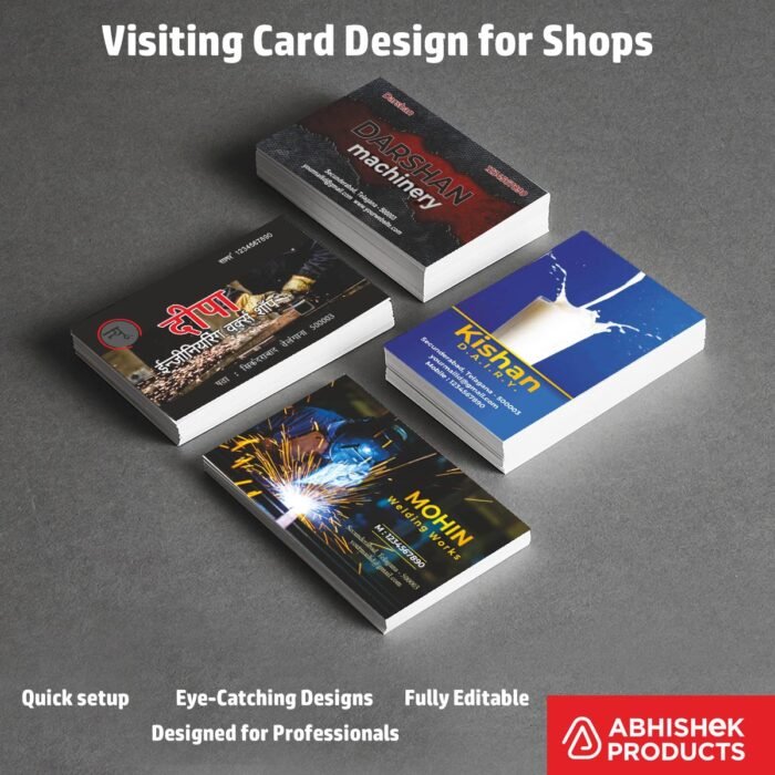 Visiting Card Design Files For , Solar, Spa Center, Tailors, Cake Shop, Tattoo, Lathe Work, Engineering Works, Metal Art (19)