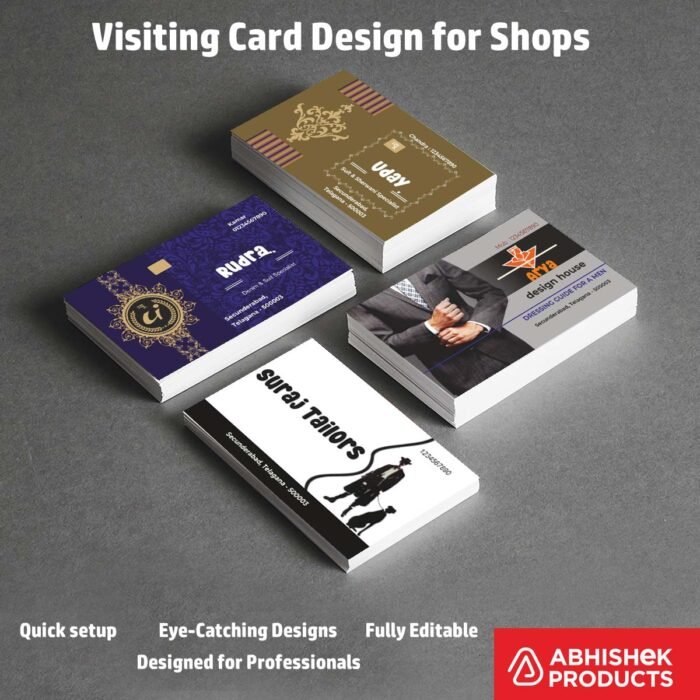 Visiting Card Design Files For , Solar, Spa Center, Tailors, Cake Shop, Tattoo, Lathe Work, Engineering Works, Metal Art (7)